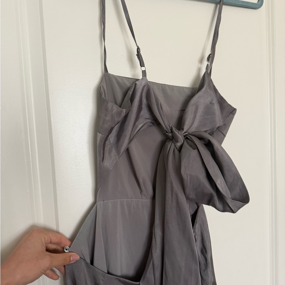 Gray Maxi Dress - Picture 3 of 3